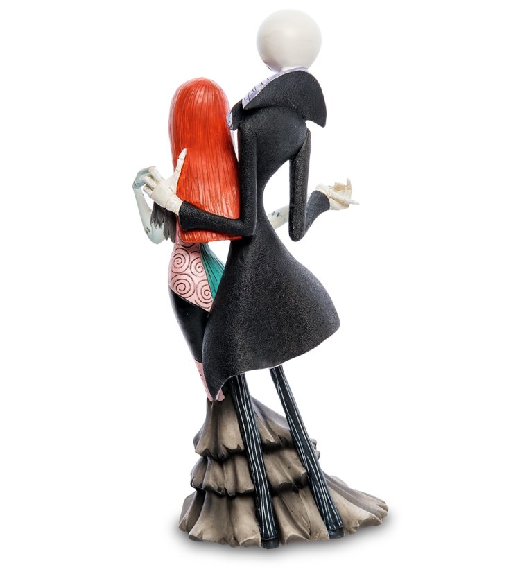 Статуэтка Джек и Салли - Кошмар перед Рождеством Disney Showcase, оборотная сторона