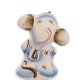 Фигурка ушастая Мышка Цветная гжель ГЛ-632, фотография со спины