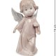 Статуэтка из фарфора Ангел в бежевом платье Pavone JP-05 /16