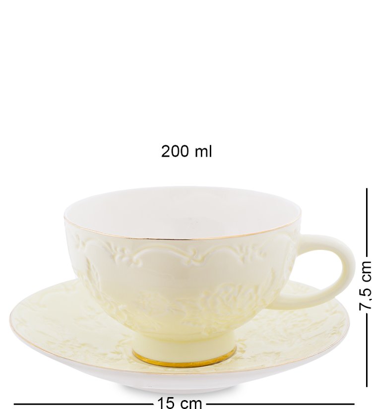 Чайный набор на 2 персоны Белла Мария Pavone AS-01, фотография чашки