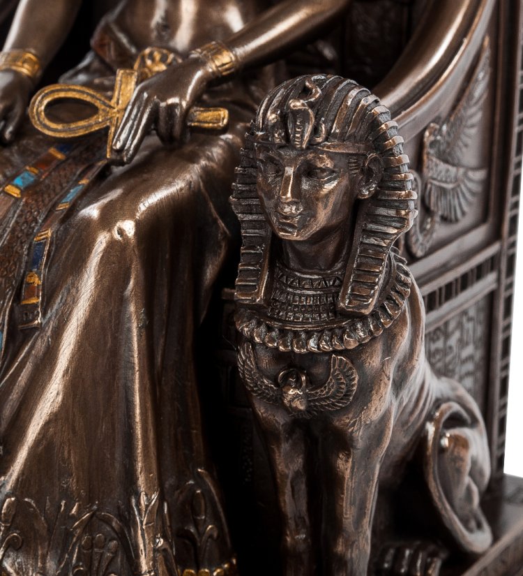 Статуэтка Бастет - богиня радости, веселья и любви Veronese WS-182, увеличенный вид деталей