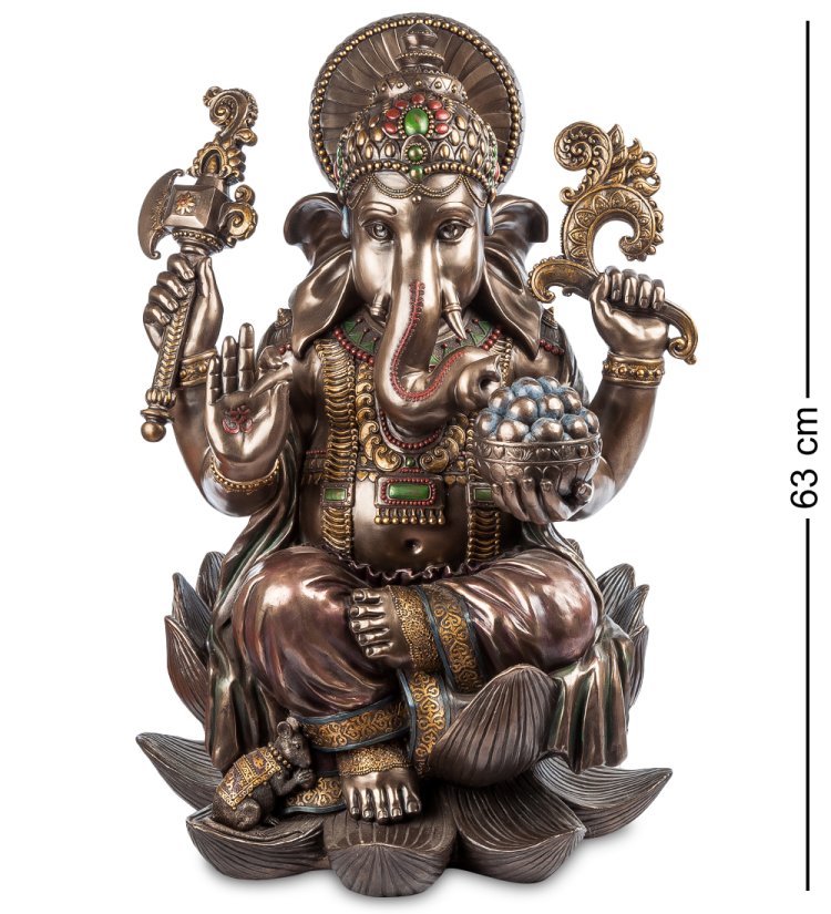 Статуэтка Ганеш - Бог мудрости Veronese WS-605