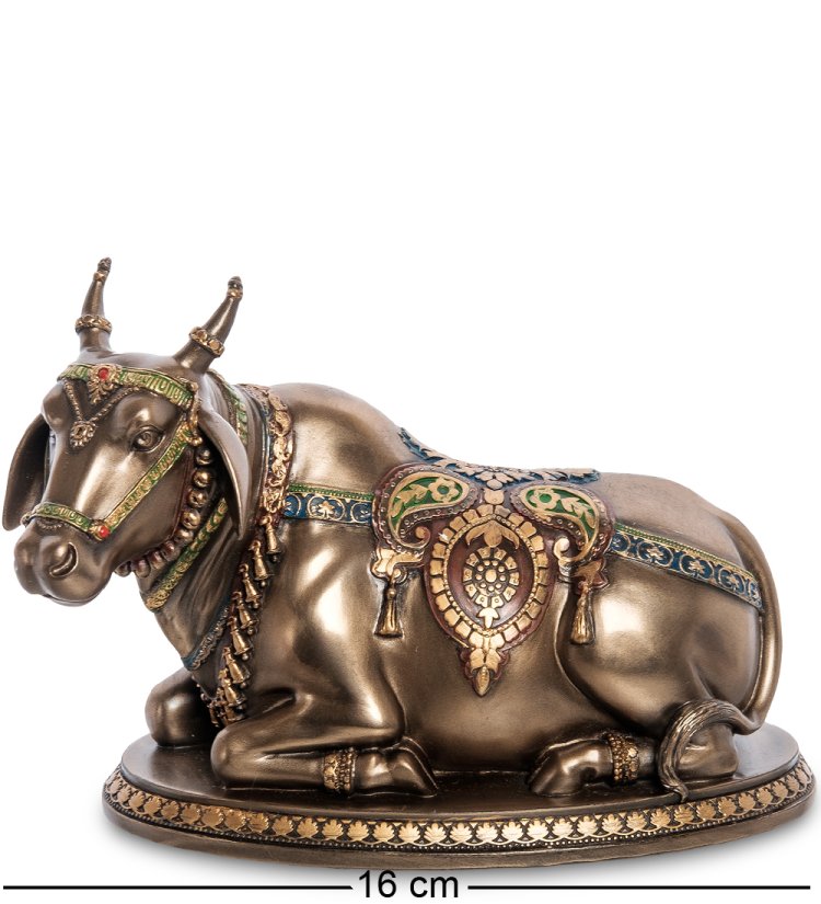 Статуэтка Бык Нанди Veronese WS-1000, вид профиль