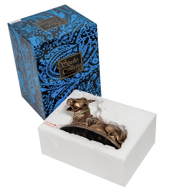 Статуэтка Бык Нанди Veronese WS-1000, упаковочный вид