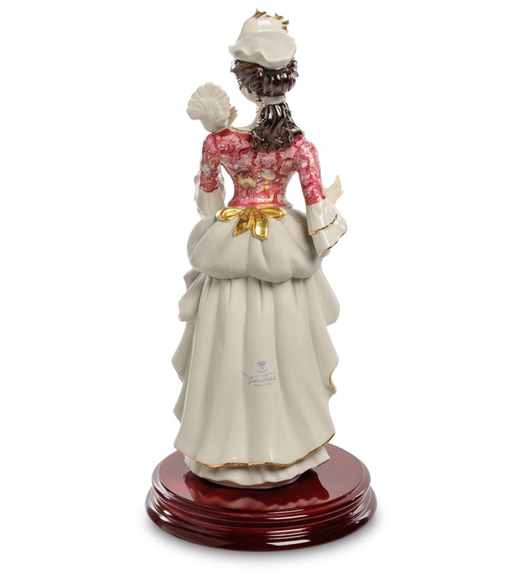 Статуэтка Девушка с голубем Sabadin Vittorio SV- 20, фотография со спины