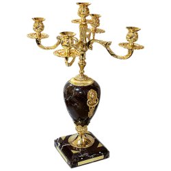 Подсвечник на 5 свечей Вилла Олеандра