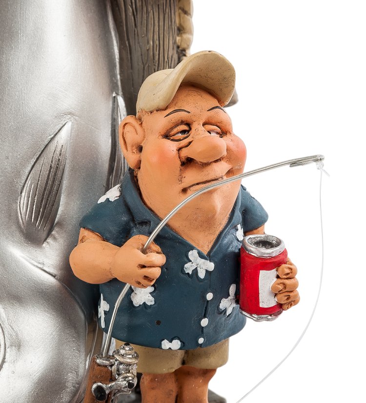 Миниатюра Большой улов The Comical World of Stratford STD-06, увеличенный вид рыбака