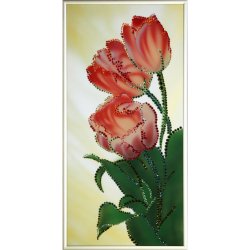 Картина Аромат весны (п) c кристаллами Swarovski