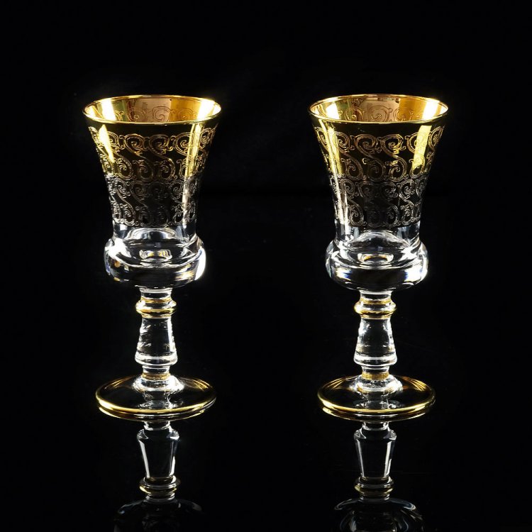 Набор бокалов для вина на 2 персоны Cremona Migliori De Luxe 25564