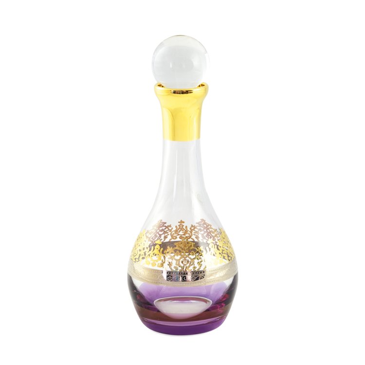 Закрывающийся Графин из фиолетового хрусталя Luciana Rosso Migliori De Luxe 25576