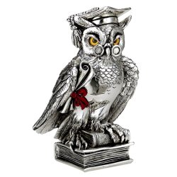 Статуэтка Сова на книгах