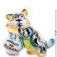 Фигурка Кот воришка Цветная гжель ГЛ-358