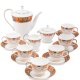 Чайный сервиз на 6 персон из фарфора Риомаджоре Pavone JK-218