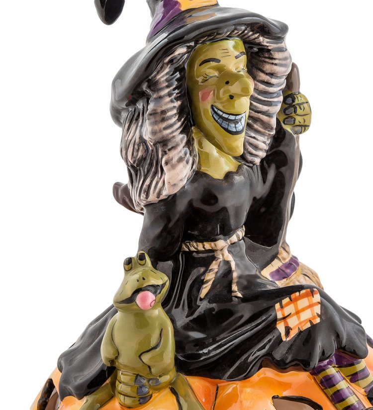 Подсвечник из фарфора Домик тетушки Ведьмы Pavone BS-521, верхняя часть