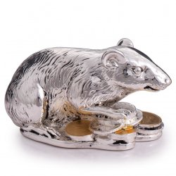 Фигурка Мышь с Монетами - Символ 2020 года