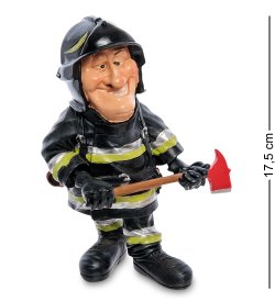 Статуэтка Пожарный с инструментом