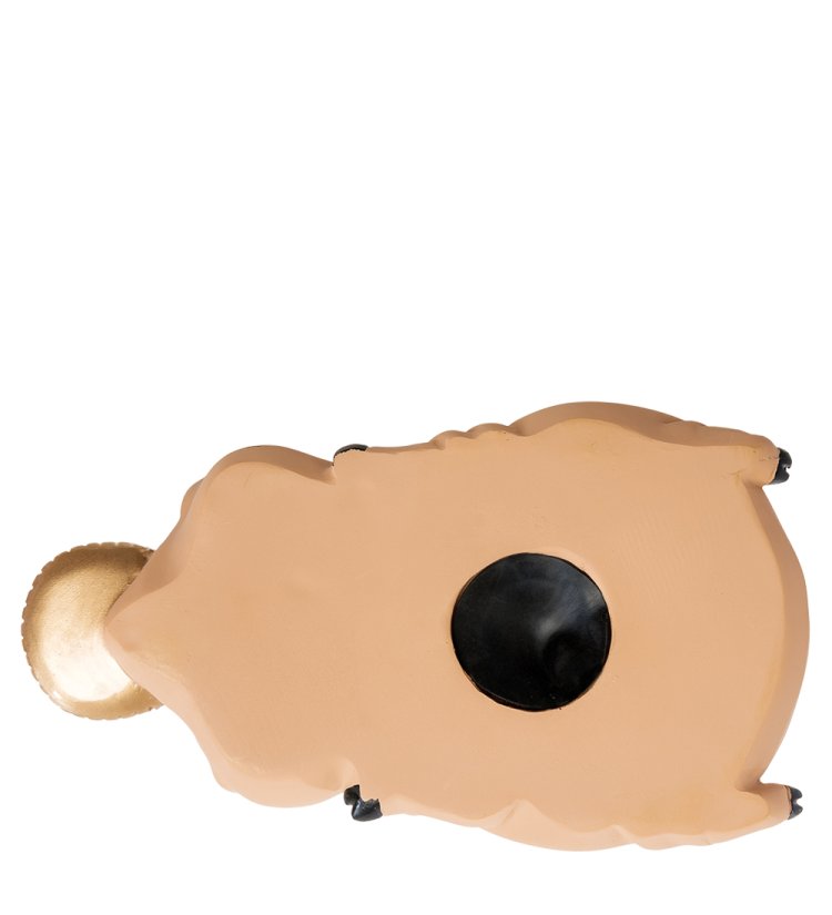 Копилка Свинка Приношу удачу The Comical World of Stratford RV-613, вид снизу