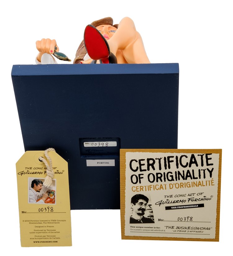 Статуэтка Эстетичность Бизнес - леди - The Businesswoman Forchino FO-85546, сертификаты