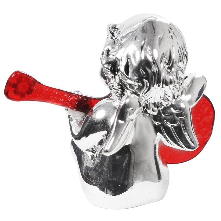 Статуэтка Ангелочек с красной гитарой