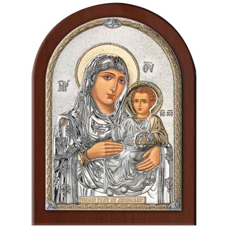 Иерусалимская Икона Божией Матери, Размер: 12х16 см
