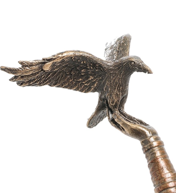 Статуэтка Морриган - богиня рождения, войны и смерти Veronese WS-857, фотография птички
