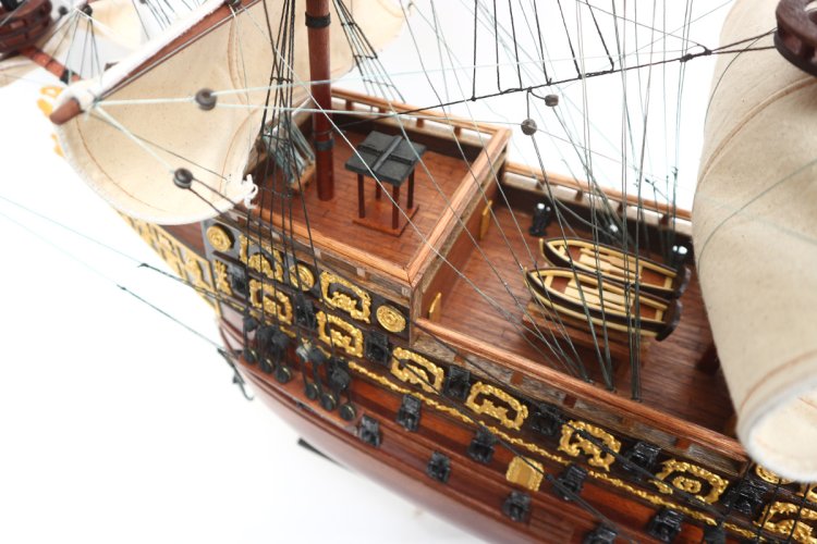 Модель парусного корабля их дерева Sovereign Of The Seas, Англия, 90 см TS-0005-W-80, фотография 5