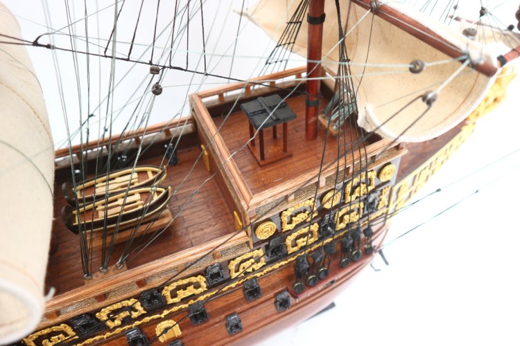 Модель парусного корабля их дерева Sovereign Of The Seas, Англия, 90 см TS-0005-W-80, фотография 9