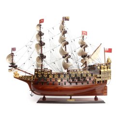 Модель парусного корабля их дерева Sovereign Of The Seas, Англия, 90 см