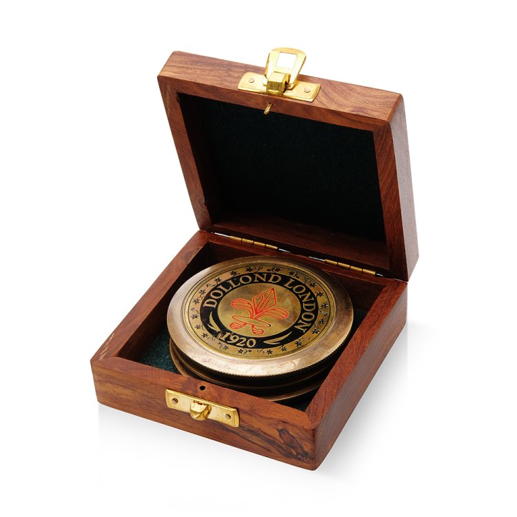 Компас магнитный в морском стиле Dollond London 1920, фото 5