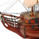 Модель парусного корабля Friesland, Голландия, 94 см, фотография носа