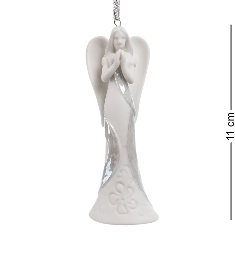 Подвесная статуэтка из бисквитного фарфора Молитва Ангела Pavone CMS-17/ 19