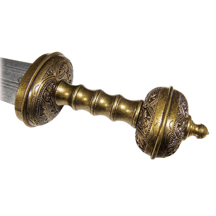 Макет Римского Меча Гладиус красных в ножнах Denix 4116-L