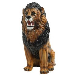 Статуэтка из керамики Лев в натуральную величину