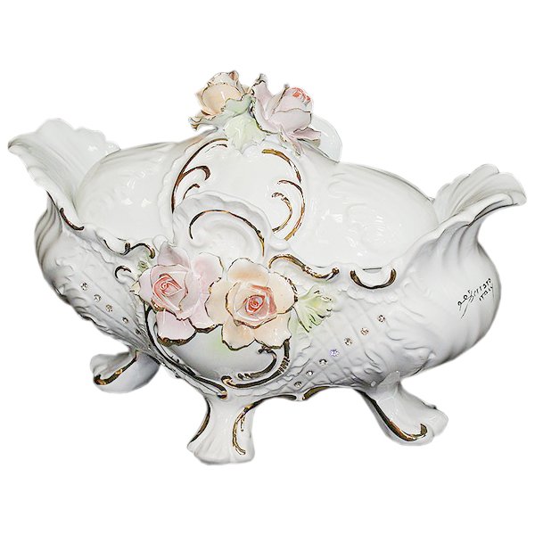 Ваза с крышкой Розы