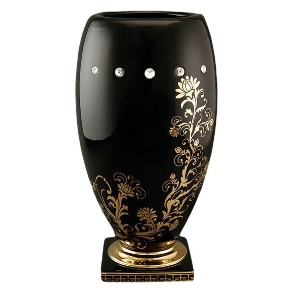 Ваза для цветов белая Diamante Rama