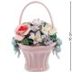 Керамическая статуэтка Цветочная корзинка Pavone CMS-33/23