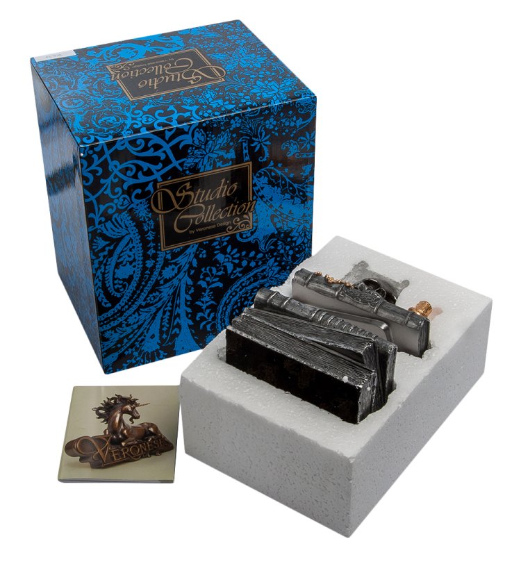 Шкатулка Тайные знания - Золотые элементы Veronese WS-74, упаковочный вид