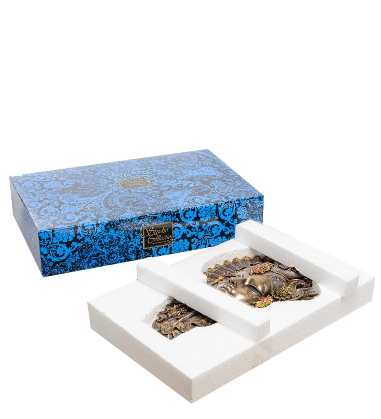 Венецианская маска Рубин Veronese WS-338, оборотная сторона