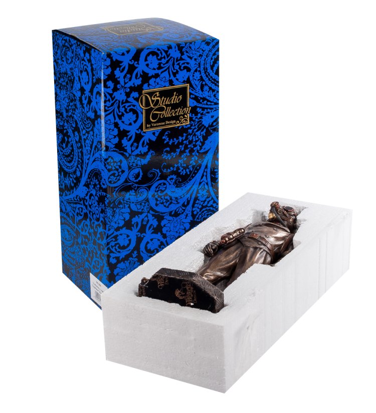 Статуэтка в стиле Стимпанк Аэронавт Veronese WS-288, упаковочный вид