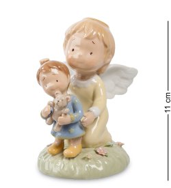 Фигурка из керамики Ангелочек - Мальчик