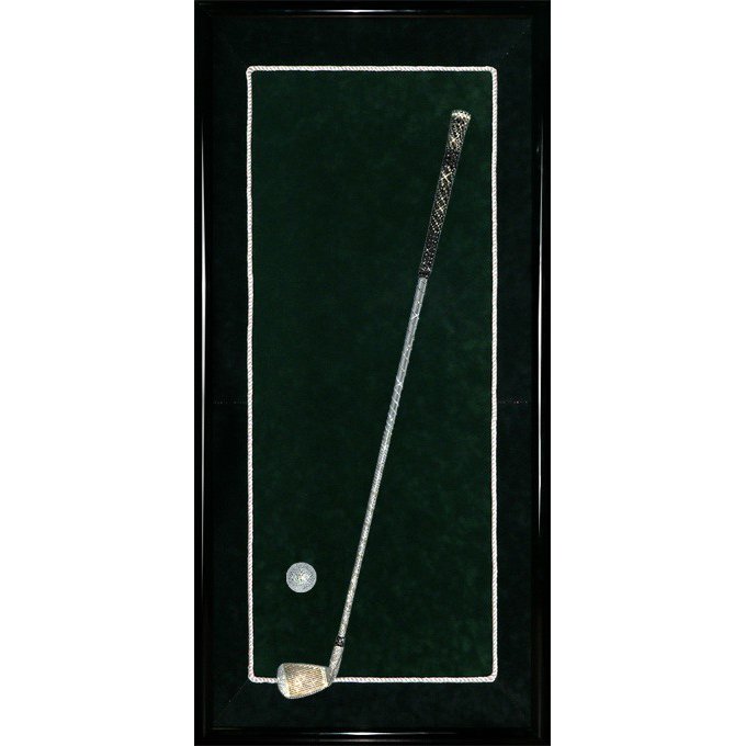 Панно с кристаллами Swarovski - Гольф