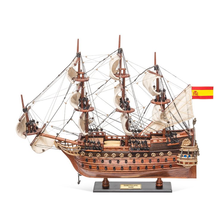 Модель корабля San Felipe маленький