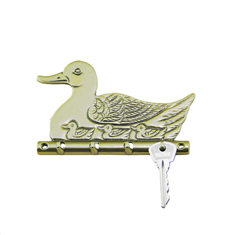 Золотая Ключница Утка Alberti Livio AL-80-311