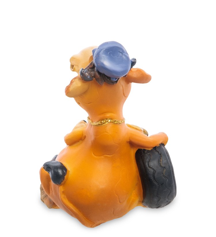 Фигурка Бык автомеханик AF-1017/1, фотография со спины