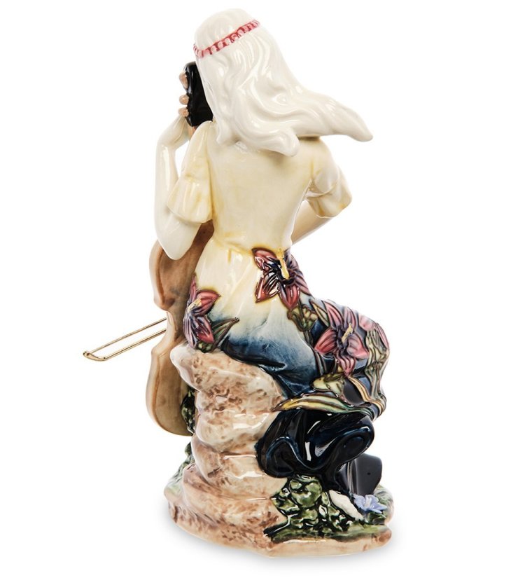 Статуэтка из фарфора Девушка с Волшебной виолончелью Pavone JP-37/ 9, оборотная сторона