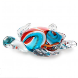 Статуэтка из Муранского стекла Черепаха Азуро Роса