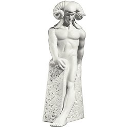 Фарфоровая статуэтка Овен (мужчина)