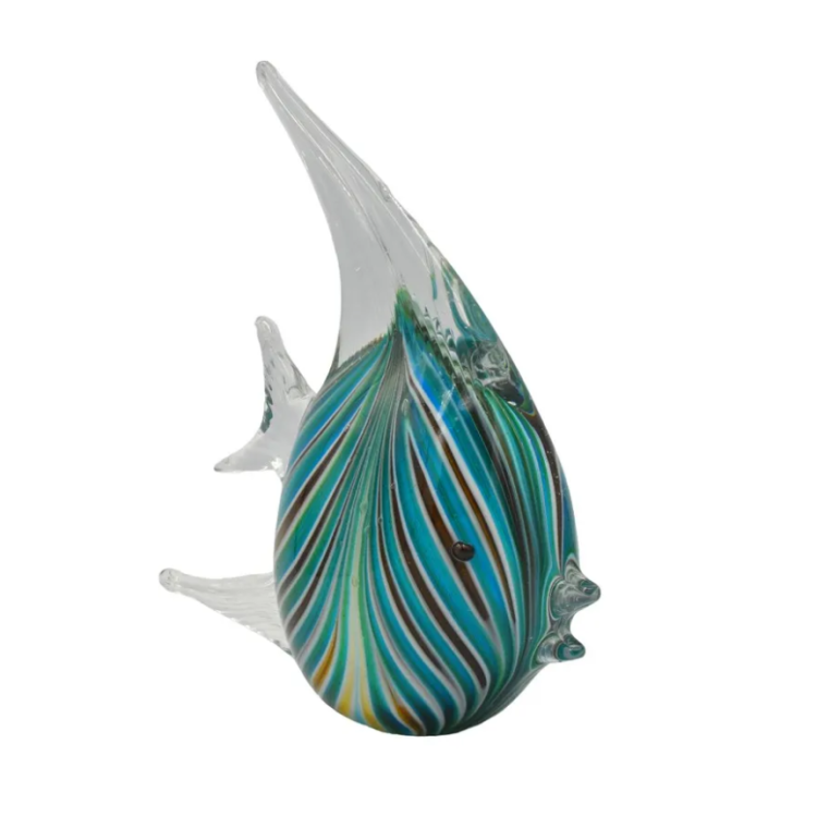 Статуэтка из Муранского стекла Полосатая рыбка Mirho 21326