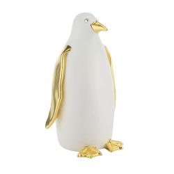 Статуэтка Высокий Золотой пингвин коллекция Giardino
