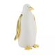 Статуэтка Высокий Золотой пингвин коллекция Giardino Migliore De Luxe 29698